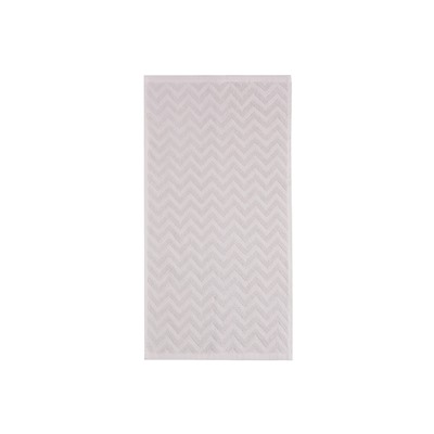 Полотенце махровое LoveLife Zig-Zag, 70×130 см, цвет пыльно-лавандовый, 100% хл, 450 г/м²