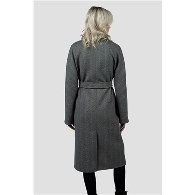 01-12241 Пальто женское демисезонное (пояс)