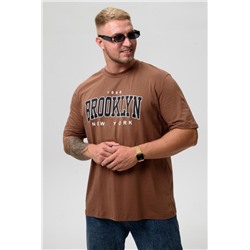 Футболка мужская 8503/1 (Мокко_бруклин)