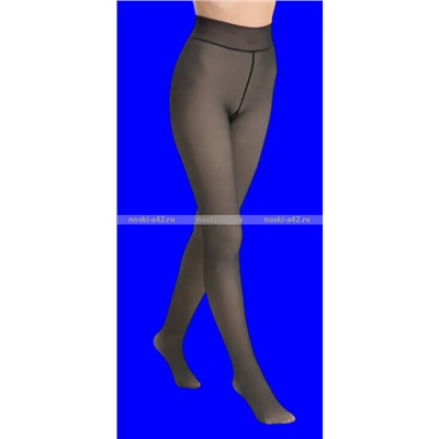 Женские колготки "Вторая кожа" имитация капрона с начесом 380 den арт. 9656