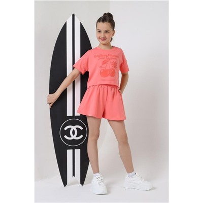 Костюм для девочки Вива-2 (Розово-коралловый)