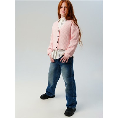 Кардиган трикотажный для девочек