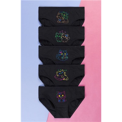 Набор трусов для девочки 5шт Happyfox