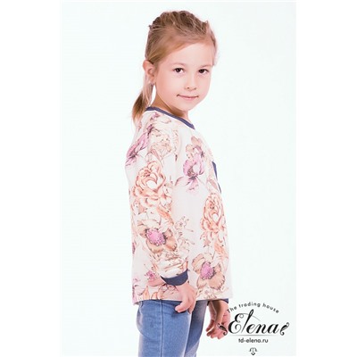 Джемпер из футера М21757