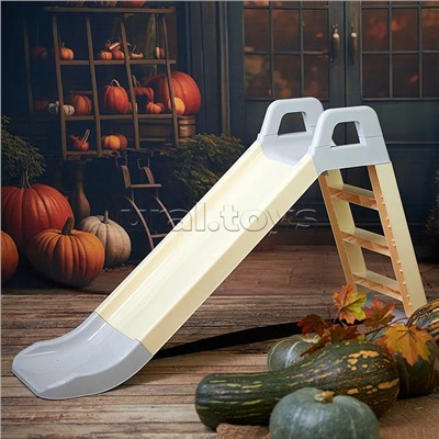 Горка детская OKIKID серая 78х135х60 см