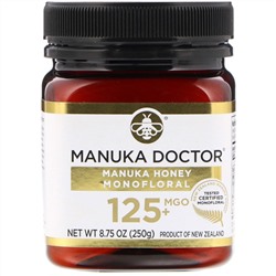 Manuka Doctor, Manuka Honey Monofloral, MGO 125+, 8.75 oz (250 g)