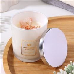 Ароматическая свеча в стакане Scented Candle, английская груша и фрезия