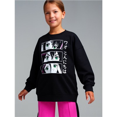 Толстовка трикотажная для девочек