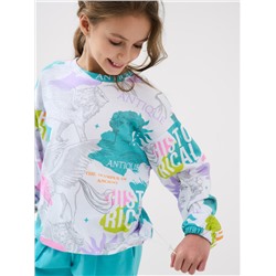 Толстовка трикотажная для девочек