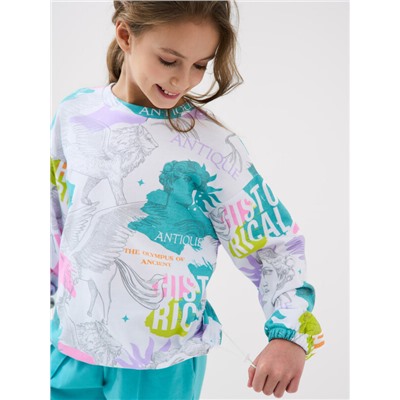 Толстовка трикотажная для девочек