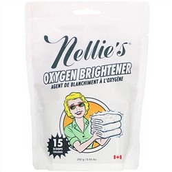 Nellie's, кислородное средство для стирки комплексного действия, 15 мерных ложек, 250 г (0,55 фунта)