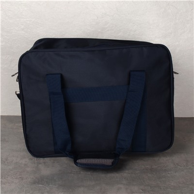 Сумка дорожная 40х22х31 см / BAG-65721/2 /уп 30/синяя