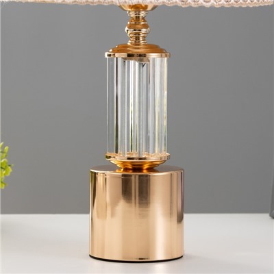 Настольная лампа «Кади» Е27 40 Вт золото 25×25×42 см RISALUX