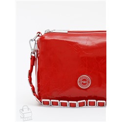 Сумка женская кожаная 0829CY red Polina&Eiterou