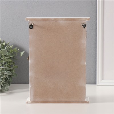 Ключница настенная «Любимый дом», дерево, 5 крючков, 5.8×19×25.5 см