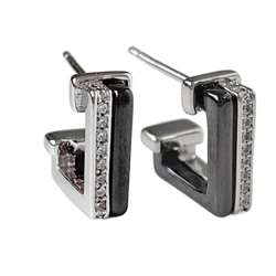 Серьги с керамикой