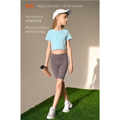 Укороченная футболка для девочки Happyfox