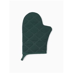 Набор кухонный «Этель. Новогодний лес», варежка-прихватка 20×28 см, прихватка 19×19 см