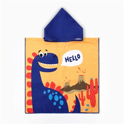 Полотенце - пончо детское LoveLife Hello, 60×120 см