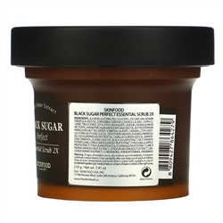 Skinfood, Black Sugar Perfect Essential Scrub 2X, 7.41 oz (210 g)