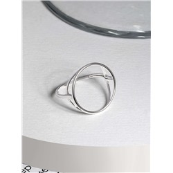 Кольцо из серебра родированное 925 пробы 04-401-0053