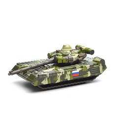 Модель металл Танк Т-90, 7,5 см и Военная часть 10 см, ассортимент