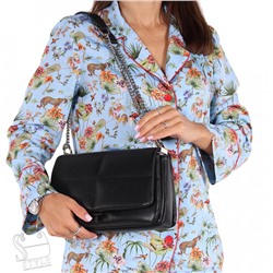 Сумка женская кожаная 23071190VG black  Vitelli Grassi