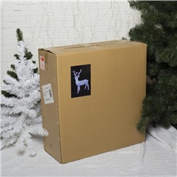 Светодиодная фигура «Олень» 60×100×35 см, акрил, 144 LED, 8 режимов, 24 В, свечение белое