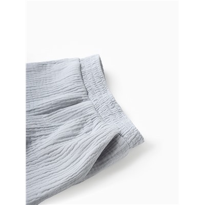 Костюм (рубашка и шорты ) детский KAFTAN «Муслин», размер 30 (98-104 см), серый