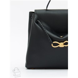 Сумка женская кожаная 6046PE black Polina&Eiterou /50 в Новосибирске