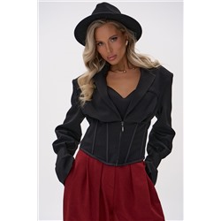 Пиджак – корсет Джуди (чёрный)