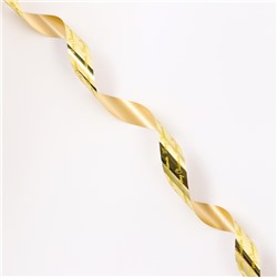 Лента новогодняя для декора и подарков «С рождеством», золотая, 2 см × 50 м