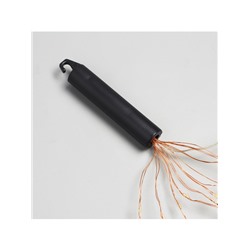 Гирлянда «Конский хвост» 10 нитей по 1 м, IP20, медная нить, 100 LED, свечение тёплое белое, 12 В