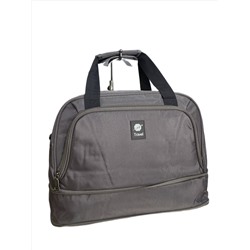Дорожная сумка из текстиля, цвет серый