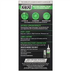 Just for Men, Мужская краска для волос Original Formula, оттенок блонд/самый светлый коричневый H-15, одноразовый комплект