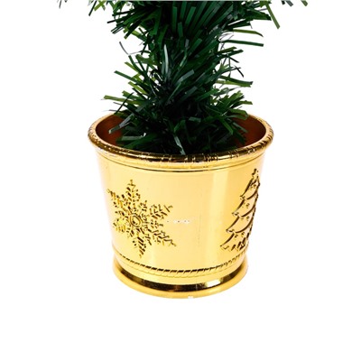 УЦЕНКА Ёлка фиброоптическая «Пучок радужный» 90 см, d нижнего яруса 47 см, 80 веток