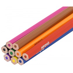 Карандаши пластиковые 18цв ЦКП18КР Creativiki