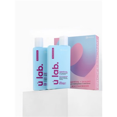 Подарочный набор «Восстановление»: шампунь 250 мл, бальзам 250 мл, URAL LAB