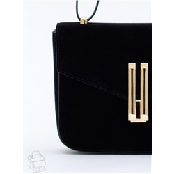 Сумка женская кожаная 1045MF black Polina&Eiterou