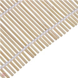 Циновка для ролов суши бамбуковая 24x24см