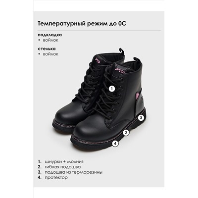 Ботинки PLAYTODAY, 1073653
