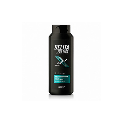 BELITA FOR MEN «Основной уход» Гиалуроновый гель д/душа 400мл /10
