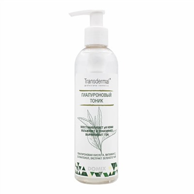 Domix Transdermal Гиалуроновый тоник для лица, 250 мл 15303