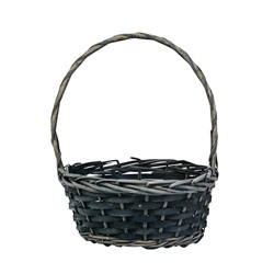 УЦЕНКА Набор корзин плетеных, 36×36×14×37 см/30×30×12.5×32 см/25×25×11×28 см, ива