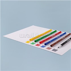 Фломастеры "Happycolor" 6 цв. 4 вида
