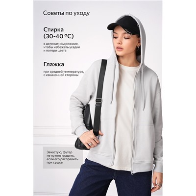 Женская толстовка из футера Happyfox