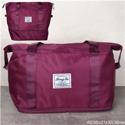 Сумка-трансформер дорожная 30x40x21 см / BAG-6688/4 /уп 30/фиолетовая
