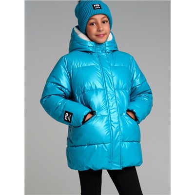 Куртка текстильная с полиуретановым покрытием для девочек