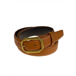 Ремень женский из искусственной кожи , цвет  рыжий