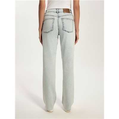 CONTE CON-786 Джинсы straight ULTRA LONG с необработанным краем